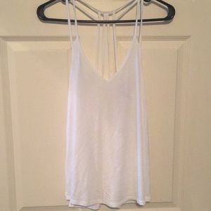 Multi-Strap Design White Tank
